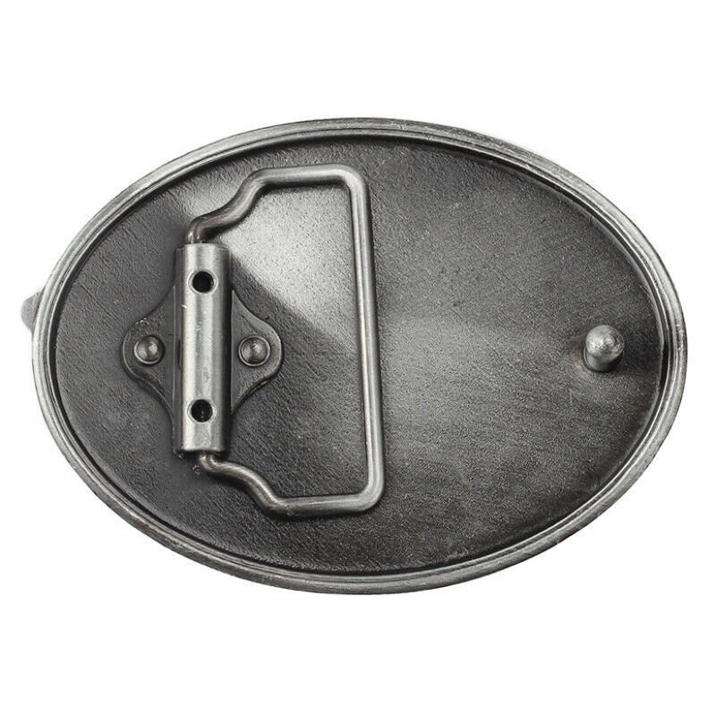 GÜRTELSCHNALLE METAL BIKER MÄNNER BUCKLE BELT ADLER COWBOY GÜRTEL SCHNALLE GRAU