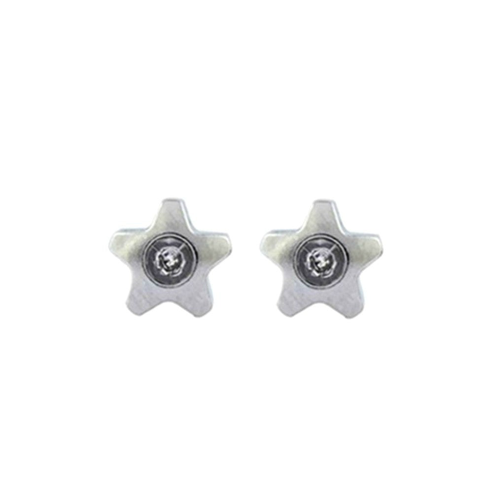 1 PAAR MEDIZINISCHE OHRSTECKER GESUNDHEITSSTECKER OHRRING SCHMETTERLING STEIN