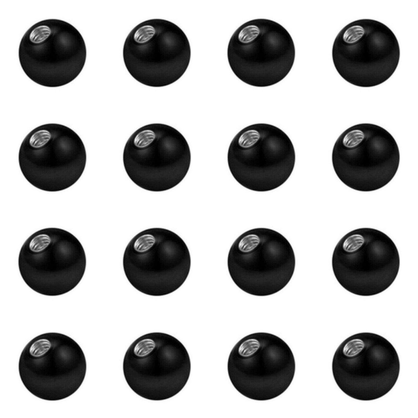 1.2MM (16g) SCHWARZ KUGELN 2MM-5MM