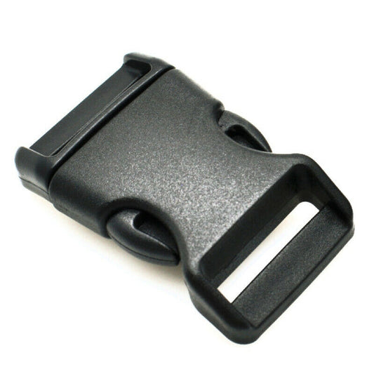 25MM PARACORD SCHNALLEN GEBOGEN SCHNALLE ARMBAND KLICKVERSCHLUSS SCHWARZ BUCKLE