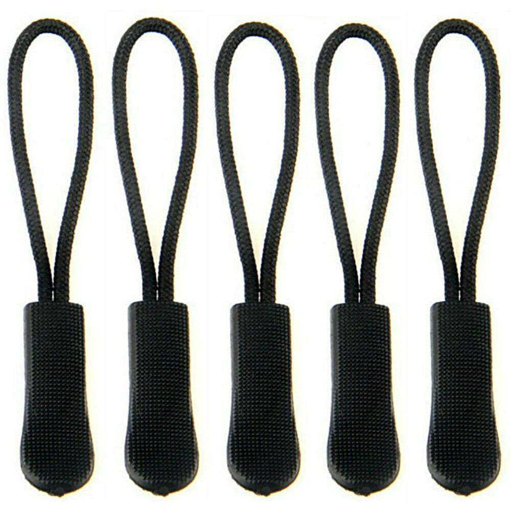 REPARATUR SET REIßVERSCHLUSSANHÄNGER PULL ZIPPER GUMMI REIßVERSCHLUß ERSATZ