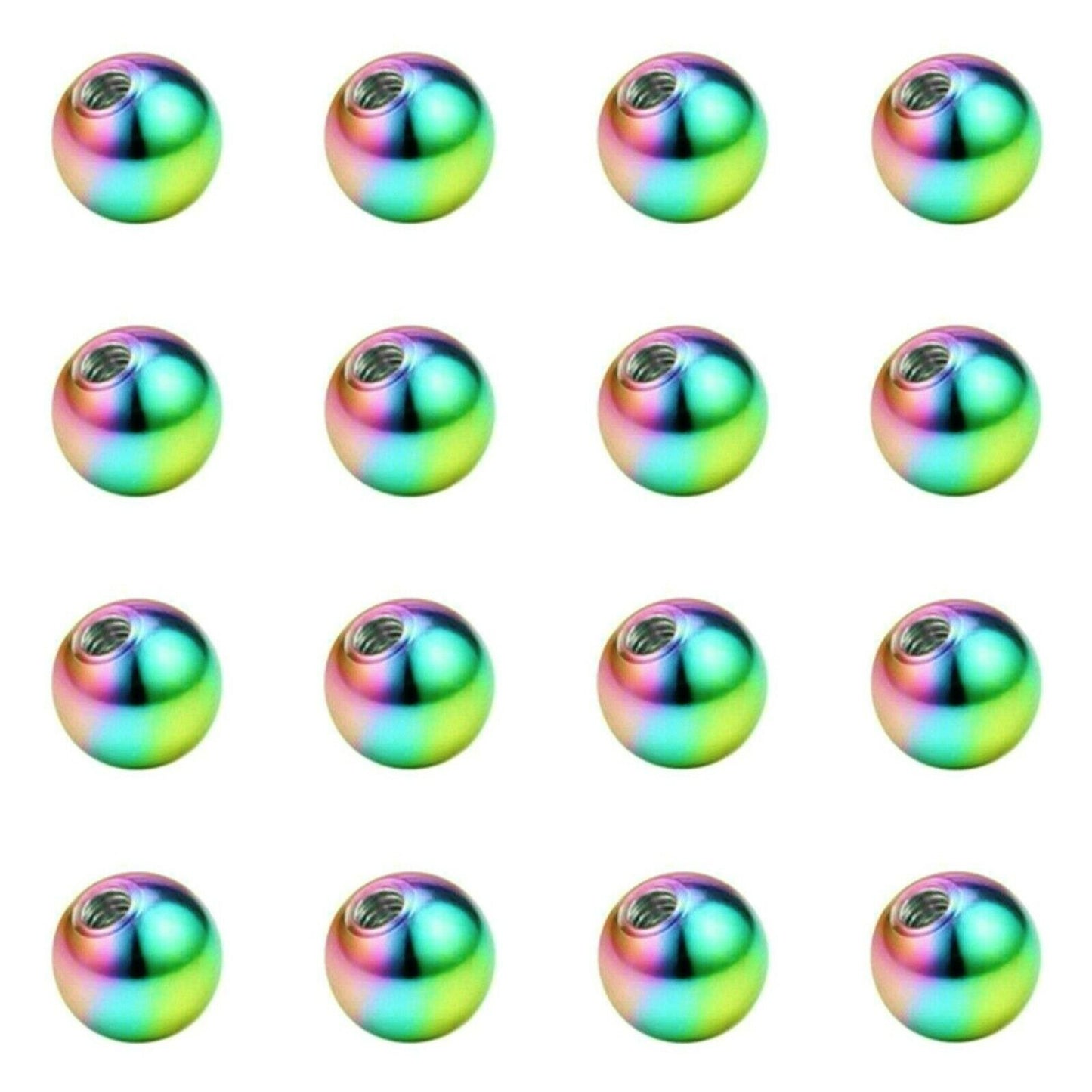 1.2MM (16g) RAINBOW KUGELN 3MM-5MM