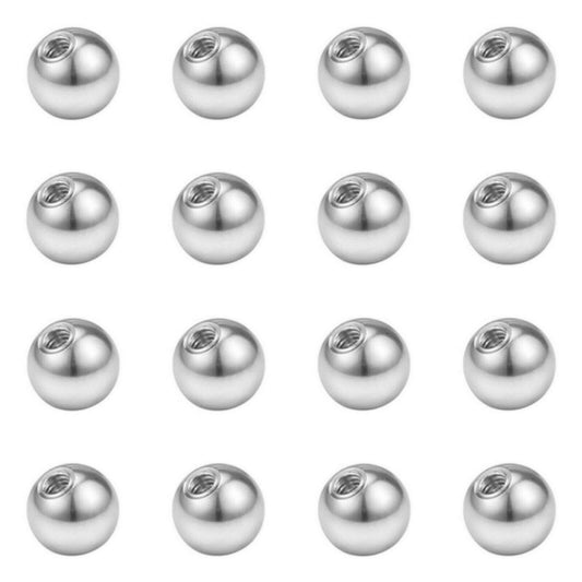 1.2MM (16g) SILBER KUGELN 2MM-6MM
